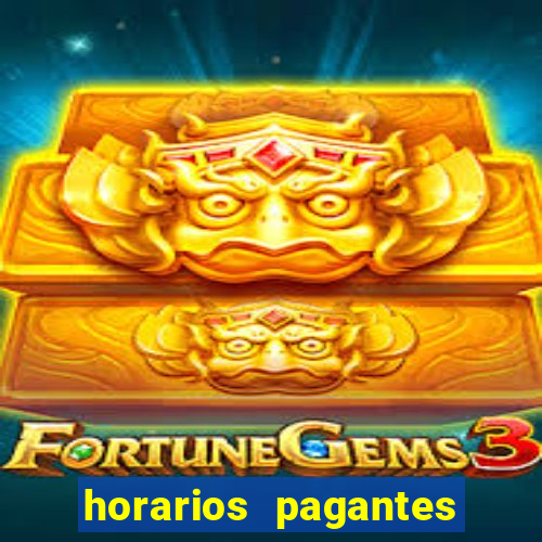 horarios pagantes esporte da sorte